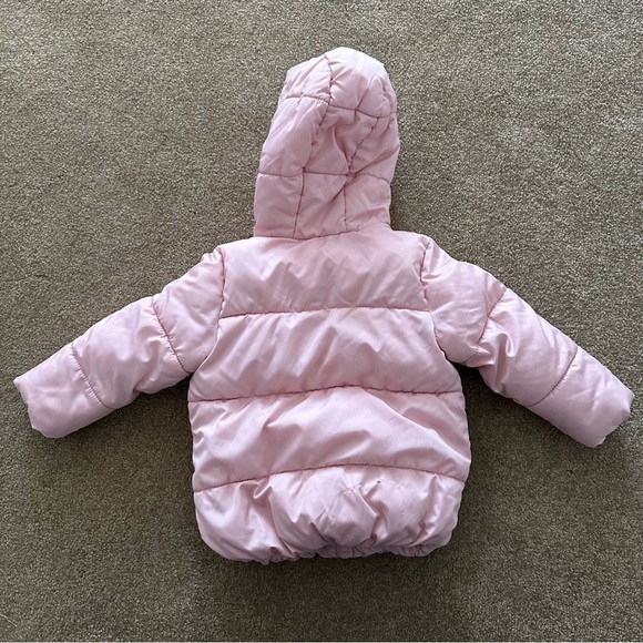 Old Navy Pink Puffer Fleece Lined Jacket - Picture 6 of 13